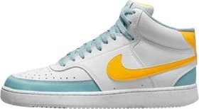 Nike Court Vision Mid Next Nature white/ocean bliss/gum light brown/laser orange