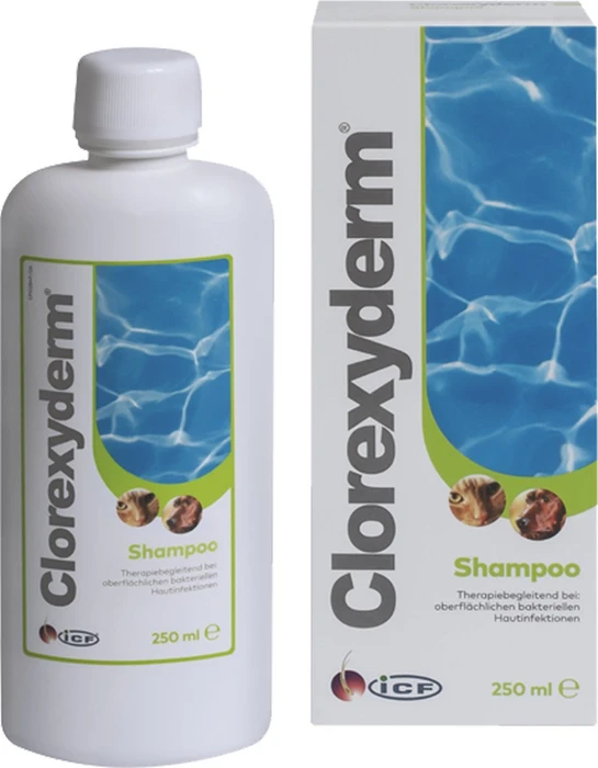 ICF Clorexyderm Shampoo, 250ml