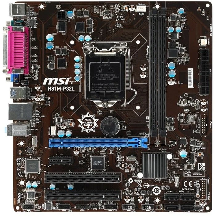 MSI H81M-P32L (Intel 1150)