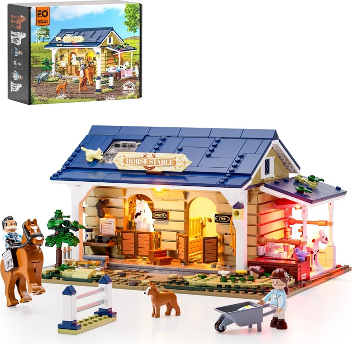 Lumibricks Pferdestall