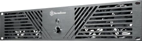 SilverStone 19" externes Lüftermodul, mit 4x 80mm Lüfter, schwarz, 2HE