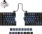 Keychron Q11, 75% Split Design, schwarz/blau, LEDs RGB, hot-swap, Keychron K Pro BROWN, USB, DE Vorschaubild
