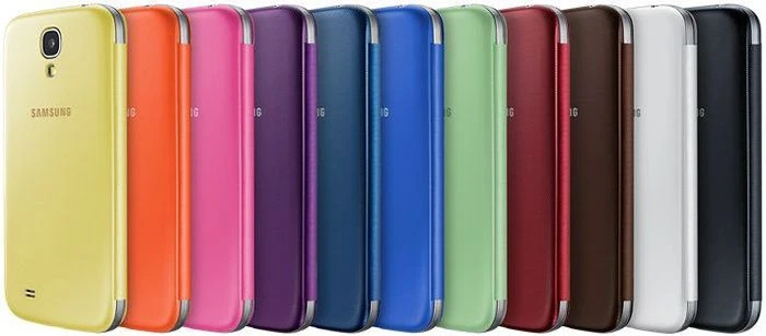 Samsung S-View Cover für Galaxy S4 gelb