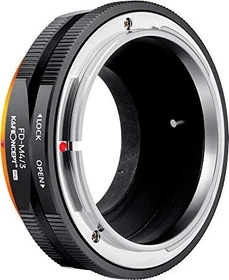 K&F Concept Fit Pro Adapter für Canon FD auf Micro Four Thirds