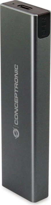 Conceptronic DANTE01G, SATA/NVMe SSD Enclosure, USB-C 3.1