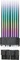 Thermaltake TtMod ARGB Cable CPU 2x 8-Pin Verlängerung 34.5cm, schwarz Vorschaubild