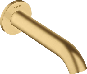 Hansgrohe Axor Uno Wanneneinlauf gebogen brushed goldoptik