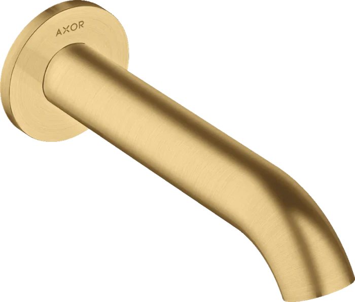 Hansgrohe Axor Uno Wanneneinlauf gebogen brushed goldoptik