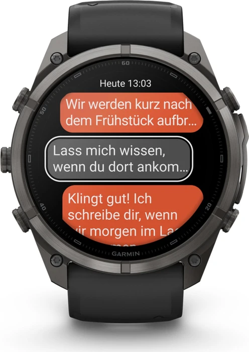 Garmin Fenix 9 Pro inReach 51mm carbon grey dlc titanium/black-pebble grey
