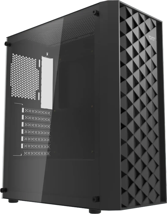 DarkFlash DK351 Black, Glasfenster