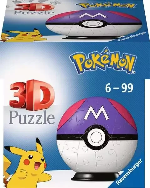 Ravensburger Puzzle 3D Puzzle-Ball Pokémon Meisterball