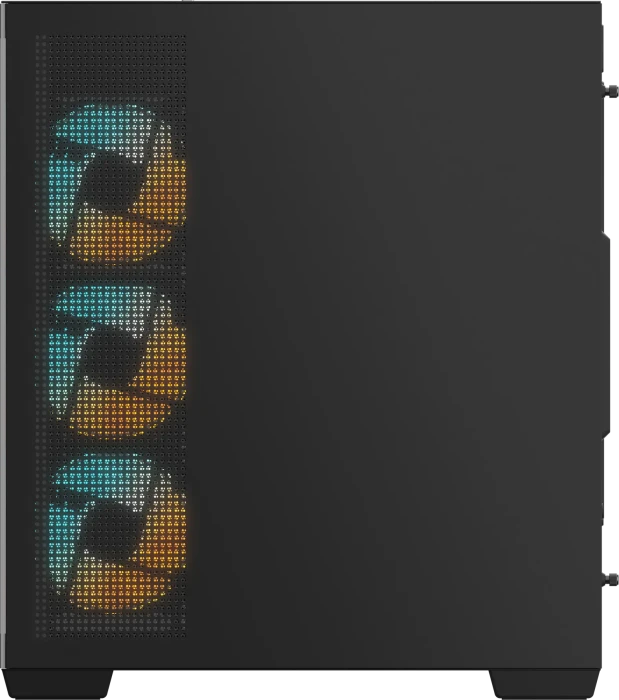 GIGABYTE AORUS C500 Panoramic Stealth, schwarz, Glasfenster