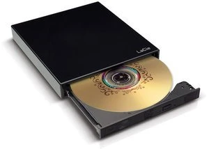 LaCie 8x Portable DVD±RW LightScribe by Sam Hecht, Mac, SlimLine, USB 2.0