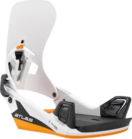 Union Atlas Step On Softbindung weiß/orange (Herren) (Modell 2025/2026)