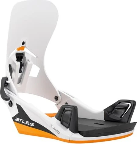 Union Atlas Step On Softbindung weiß/orange (Herren) (Modell 2025/2026)