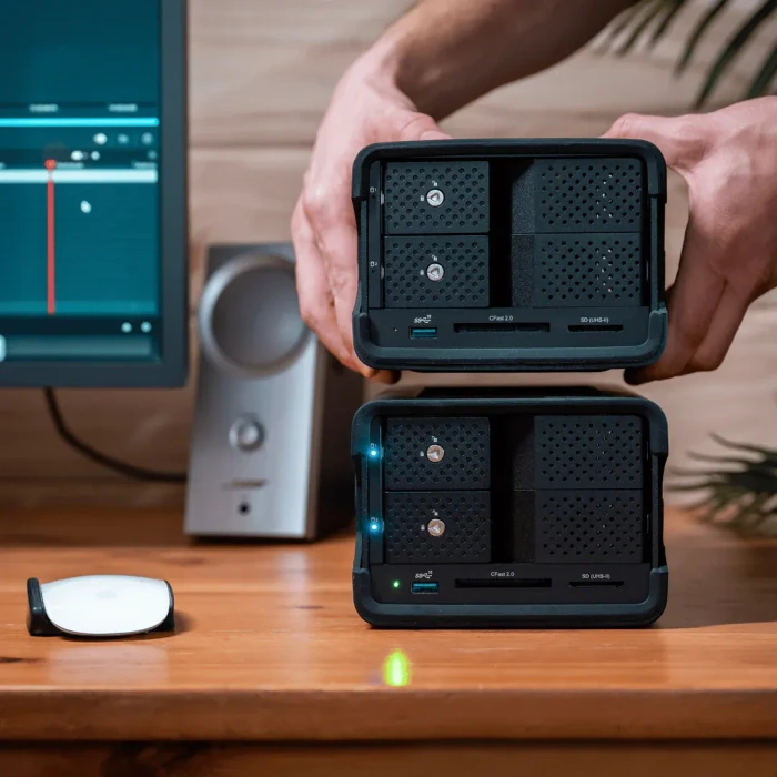 Glyph Blackbox Pro RAID mit Cardreader + Hub, 48TB, Thunderbolt 3 / USB-C 3.1