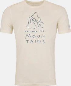 Ortovox 150 Cool Mountain Protector Funktionsshirt kurzarm non dyed (Herren)