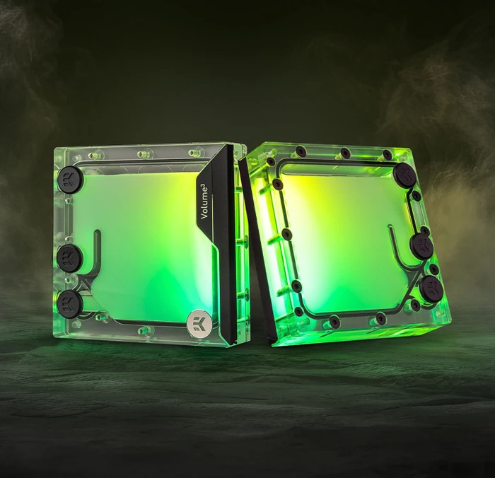 EK Water Blocks Quantum Line EK-Quantum Volume³ FLT 140 D-RGB, Acryl