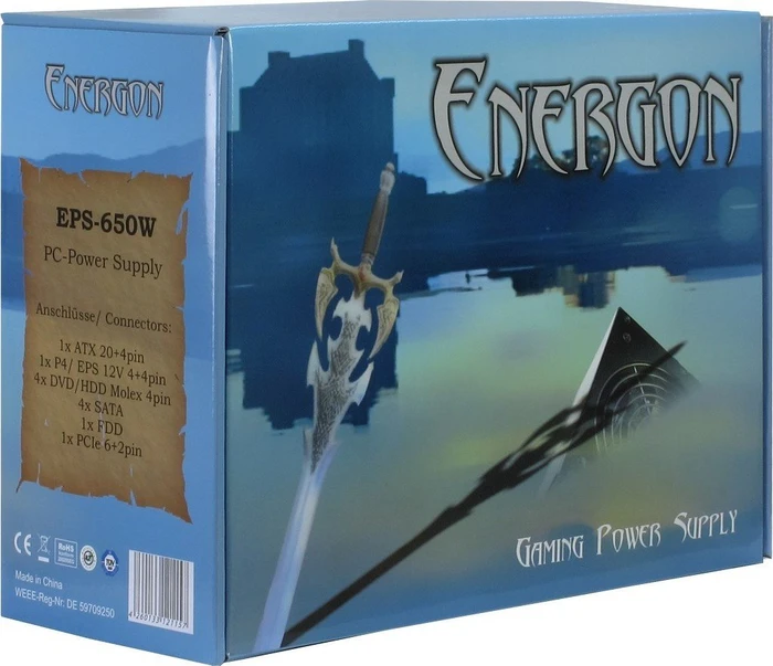 Inter-Tech Energon EPS-650W 650W, ATX 2.2