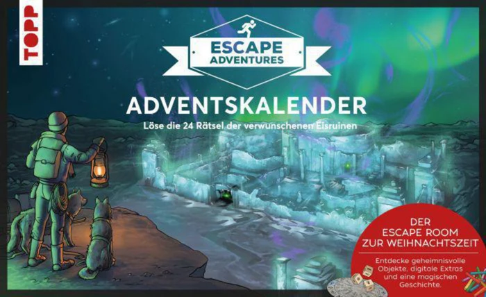frechverlag Adventskalender Escape Adventures - Die verwunschenen Eisruinen