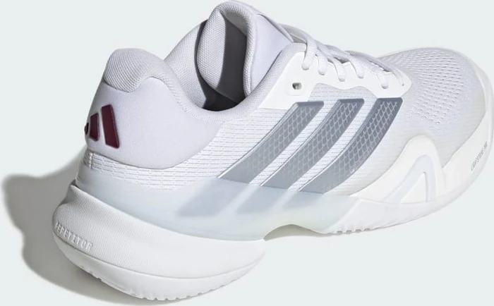 adidas Barricade 14 cloud white/tech grey metallic/maroon (Herren)