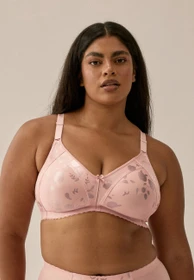 Naturana Minimizer Soft Floral Pattern BH pink rose (Damen)