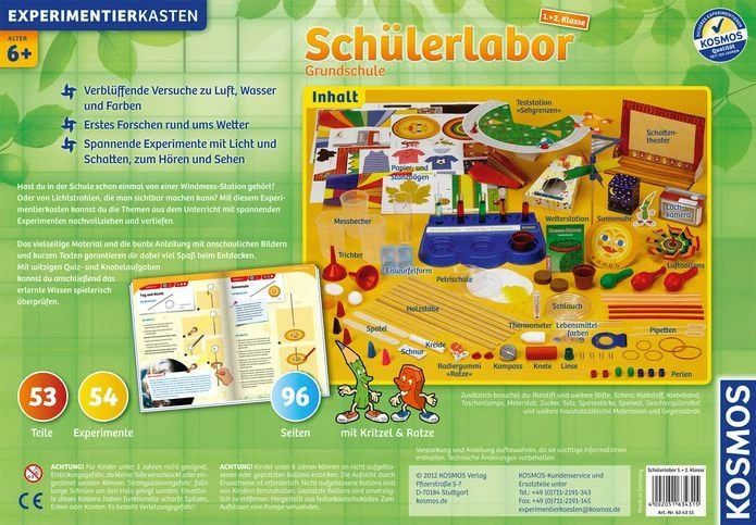 Kosmos Schülerlabor Grundschule 1. + 2. Klasse