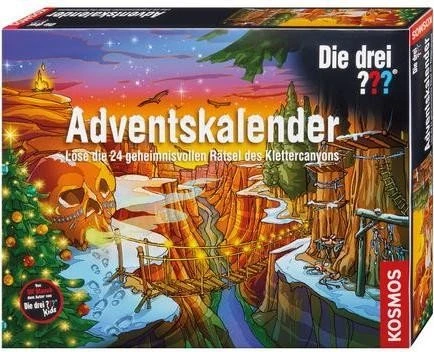 Kosmos Die drei ??? Adventskalender Klettercanyon 2015