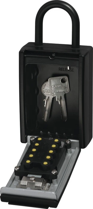 ABUS KeyGarage 777 mit Bügel Schlüsselkasten, schwarz/silber, elektronisches Zahlenschloss (53508) – Bild 4 von 4