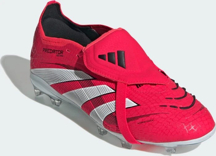 adidas Predator Elite Fold-Over Tongue FG lucid red/cloud white/core black (Junior)