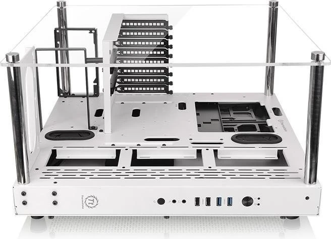 Thermaltake Core P3 Snow Edition weiß, Acrylfenster