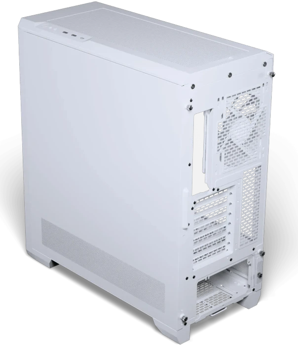 Phanteks Eclipse G400A, weiß, Glasfenster