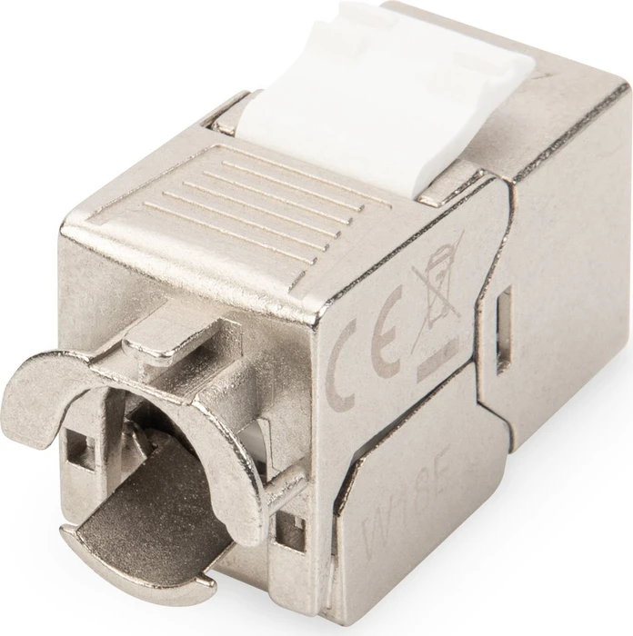 Digitus Keystone Modul RJ-45 Buchse via Verlegekabel Cat6a, 2er-Pack