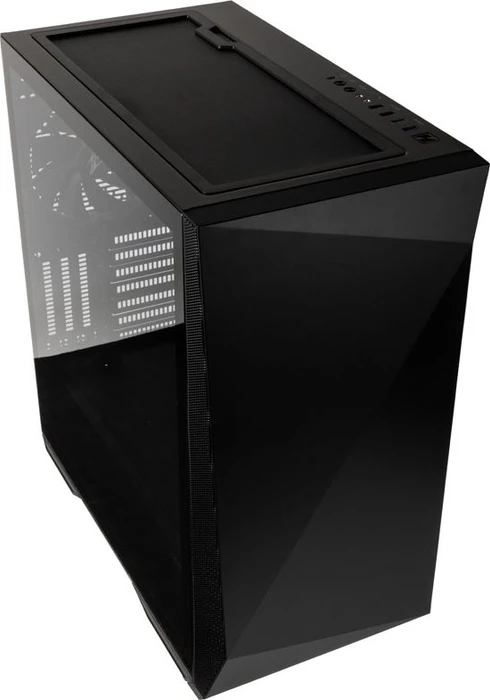 Zalman Z9 Iceberg_Black, schwarz, Glasfenster