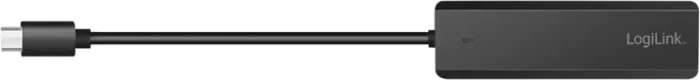 LogiLink Ultra-Slim USB-Hub, 2x USB-C 3.1/2x USB-A 3.1, USB-C 3.1 [Stecker]
