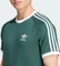 adidas Adicolor Classics 3-Streifen T-Shirt kurzarm mineral green (Herren) Vorschaubild