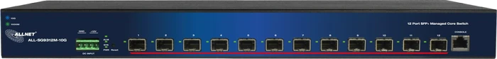 Allnet SG93 Rackmount 10G Managed Switch, 12x SFP+
