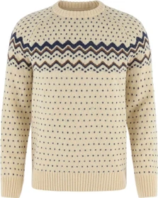 Fjällräven Övik Strickpullover light beige/navy (Herren)