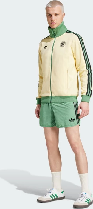 adidas FC Bayern München Beckenbauer Originals Trainingsjacke easy yellow (Herren)