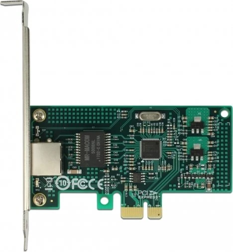 DeLOCK LAN-Adapter, 1x RJ-45, PCIe 1.1 x1