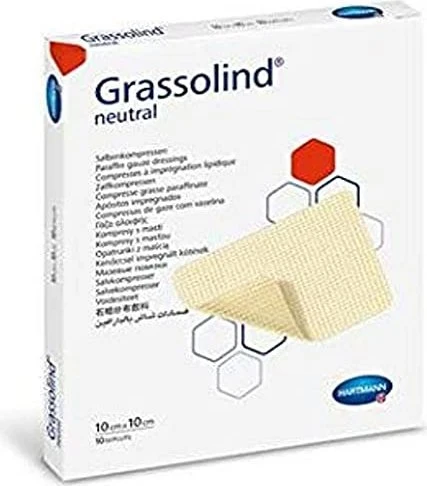 Hartmann Grassolind Salbenkompressen steril