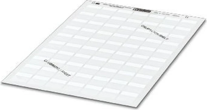 Phoenix Contact WML 5 (25X10)A4 - Kabelmarkeretikett
