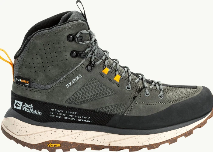 Jack Wolfskin Terraquest Texapore Mid gecko green (Herren)