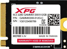 ADATA XPG Gammix S55 512GB, M.2 2230 / M-Key / PCIe 4.0 x4