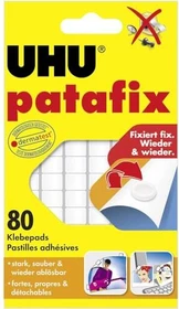 UHU patafix weiß, Klebepad, 80 Stück