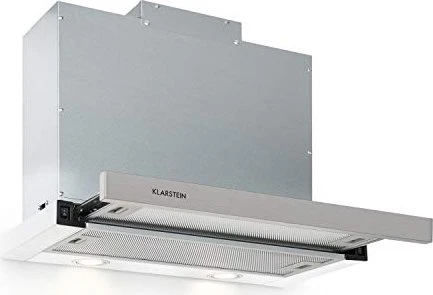 Klarstein Mariana 60 Flachschirm-Dunstabzugshaube weiß