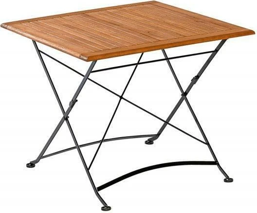 Merxx Schlossgarten Klapptisch 90x90cm braun