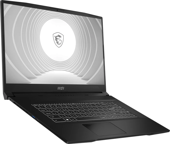 MSI CreatorPro M17 A12UJS-206, Core Black, Core i7-12700H, 32GB RAM, 1TB SSD, RTX A2000, DE