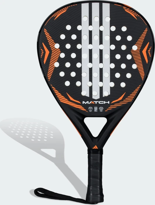 adidas Match 2026 Padel-Tennisschläger schwarz/orange