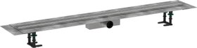 Hansgrohe RainDrain Compact Duschrinne, Komplett-Set, edelstahl gebürstet